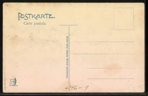 AK Mannheim, Neues Amtsgericht mit Strassenbahn aus der Vogelschau