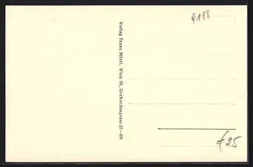 AK Ernstbrunn, Strassenpartie im Ortskern