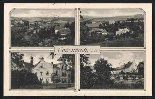 AK Kirchstetten /N.-Oe., Totzenbach, Schloss, Teilansichten der Ortschaft