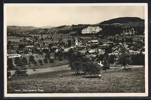 AK Ganterswil /Togg., Ortsansicht aus der Vogelschau