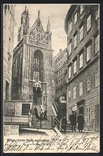 AK Wien, Kirche Maria am Gestade