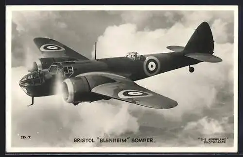 AK Flugzeug Bristol Blenheim Bomber