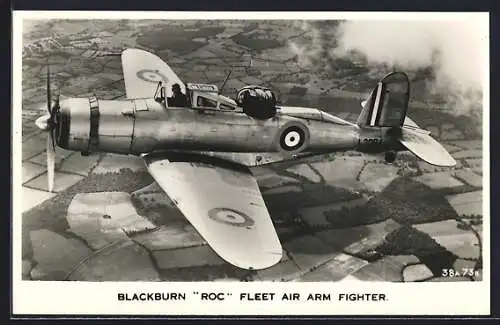 AK Flugzeug Blackburn Roc Fleet Air Arm Fighter