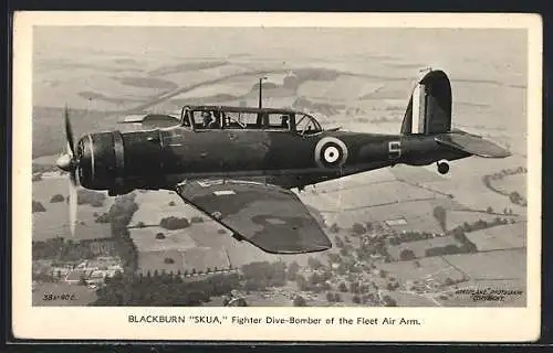 AK Blackburn Skua, Fighter Dive-Bomber of the Fleet Air Arm, Flugzeug