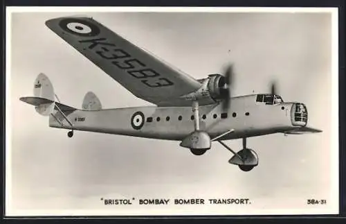 AK Flugzeug Bristol Bombay Bomber Transport