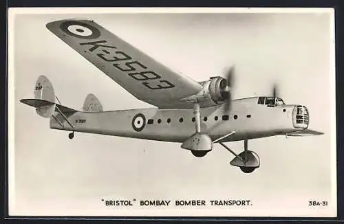 AK Bristol Bombax, Bomber Transport, Kampfflugzeug