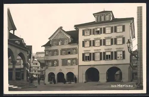 AK Herisau, Partie am Lindemeyer Cigarrenimport & Dornbierer Blumenhaus