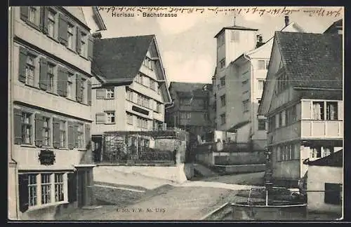 AK Herisau, Bachstrasse