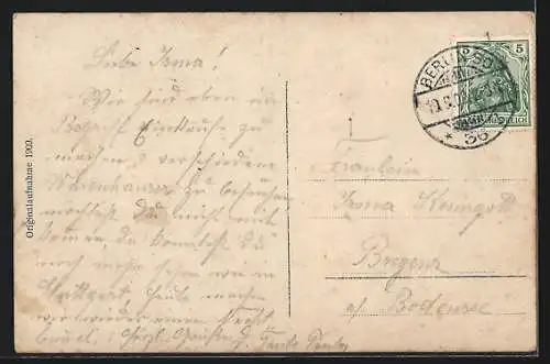 AK Prinz u. Prinzessin August Wilhelm von Preussen