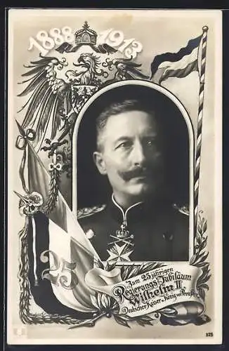 AK Zum 25 jährigen Regierungsjubiläum Kaiser Wilhelm II.