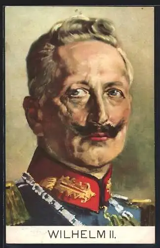 AK Porträt Kaiser Wilhelm II.