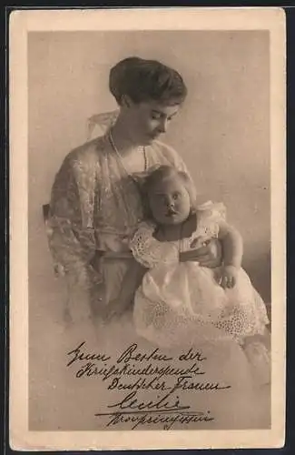 AK Kronprinzessin Cecilie