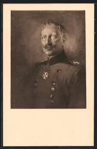 AK Portrait Kaiser Wilhelm II.