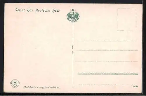 AK Soldaten im Unterstand in einem Schützengraben