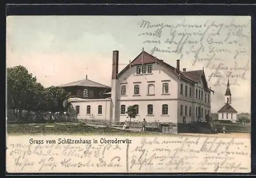 AK Oberoderwitz, Blick auf das Schützenhaus