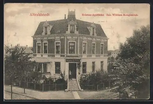 AK Hamburg-Altrahlstedt, Holsten-Apotheke von William Rougemont