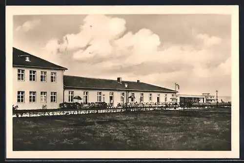 Foto-AK Rangsdorf, Flughafen-Terrassen