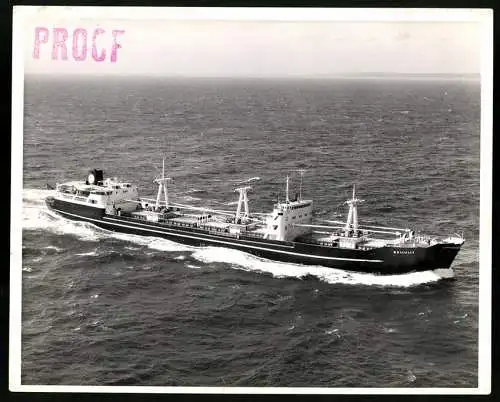 Fotografie Frachtschiff / Frachter Bellully in Fahrt, Grossformat 25 x 20cm