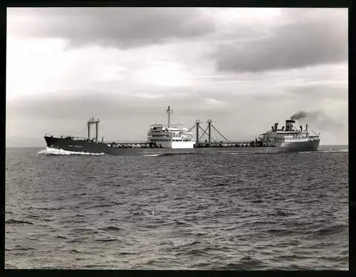 Fotografie Tankschiff / Tanker Esso Oxford auf See