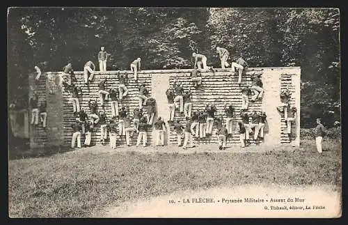 AK La Flèche, Prytanée Militaire, Assaut du Mur