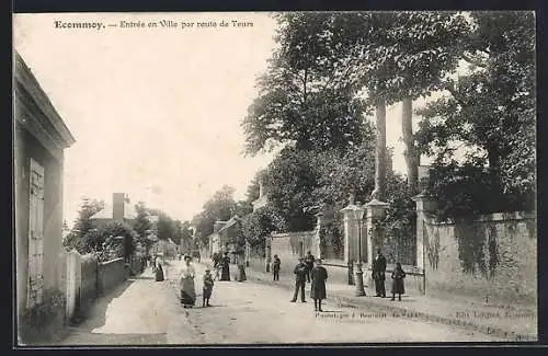AK Ecommoy, Entrée en Ville par route de Tours