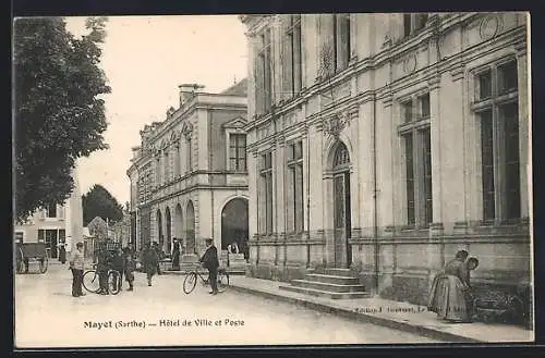 AK Mayet, Hôtel de Ville et Poste