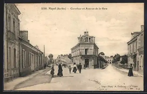 AK Mayet, Carrefour et Avenue de la Gare