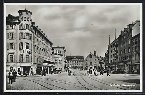 AK St. Gallen, Restaurant Zürcher Löwenbräu am Theaterplatz