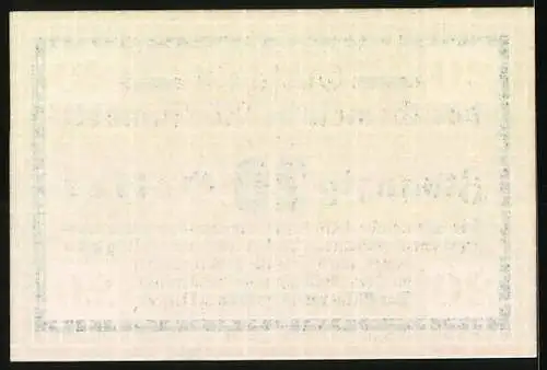 Notgeld Vöcklamarkt, 20 Heller, geometrisches Muster und Text