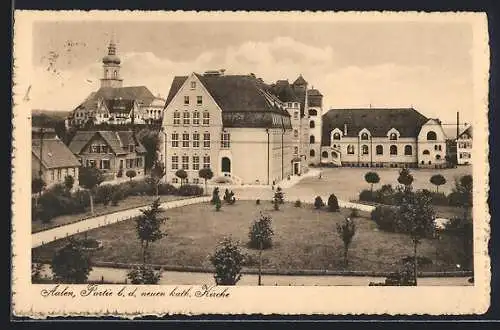 AK Aalen, Partie bei der neuen kath. Kirche