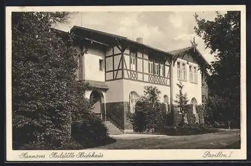 AK Hannover, Heilstätte Heidehaus, Pavillon I