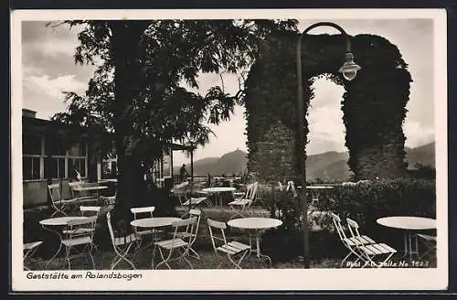 AK Rolandseck, Gaststätte Ruine Rolandsbogen