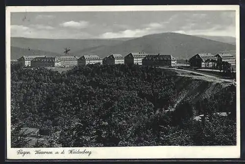 AK Siegen, Kaserne auf dem Heidenberg