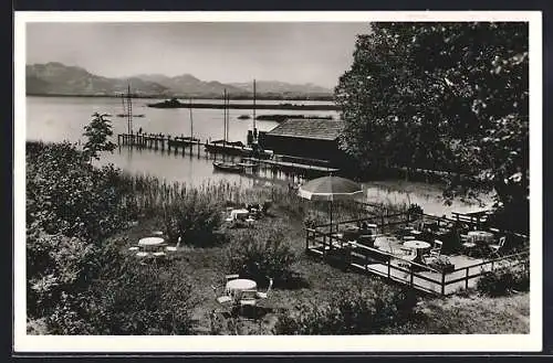 AK Seebruck /Chiemsee, Strandpension Haus Viktoria