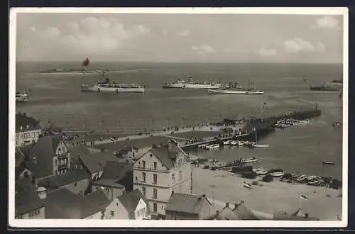 AK Helgoland, Neue Seebrücke