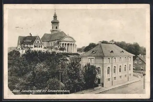 AK Aalen, Salvatorkirche mit Schwesternhaus