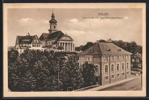 AK Aalen, Salvatorkirche und Schwesternhaus