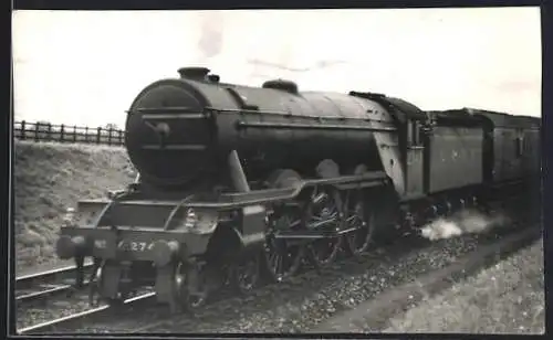 AK LNER Engine No. 2743 hauling a train