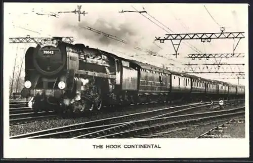 AK The Hook Continental Express passing Shenfield, Locomotive No. 70042