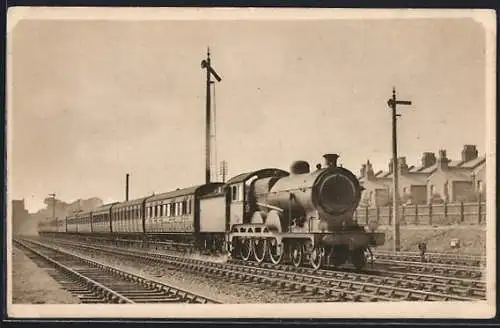 AK Down Yarmouth Express near Chadwell Heath, Engine 4-6-0, no. 1516