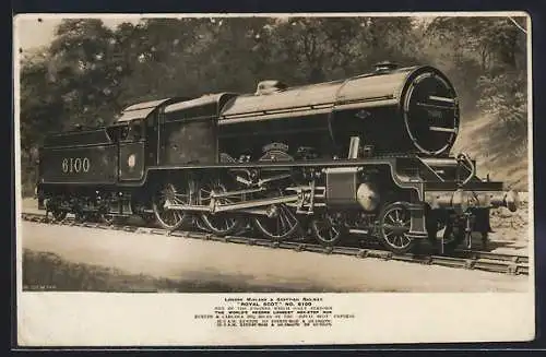 AK London Midland & Scottish Railway engine no. 6100 Royal Scot