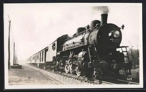 AK Boston Express, New Haven R.R., Type 4-6-2 no. 1031 engine