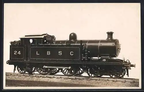 AK LBSC typ 4-4-2 tank locomotive no. 24
