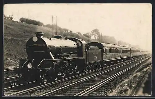 AK Atlantic Coast Express at Clapham, Southern Railway engine no. 775 Sir Agravaine