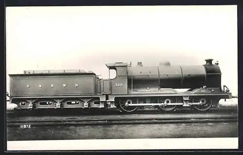 AK G & SWR engine no. 300 auf den Gleisen