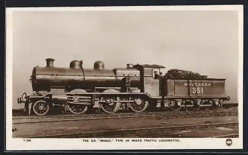 AK The SR Mogul type of mixed traffic locomotive, no. 351