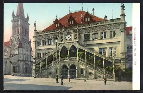 AK Bern, Partie am Rathaus