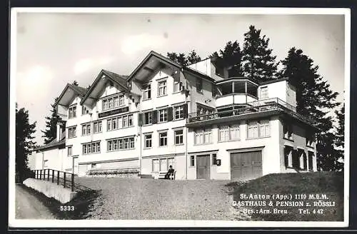 AK St. Anton, Gasthaus & Pension Rössli