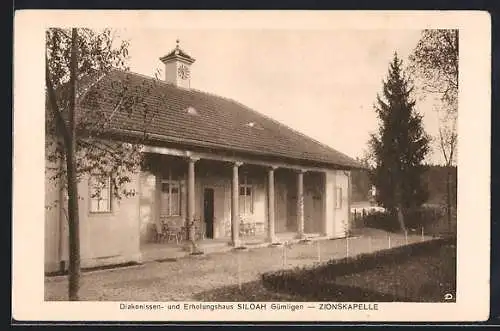 AK Gümligen, Diakonissen- und Erholungshaus Siloah, Zionskapelle