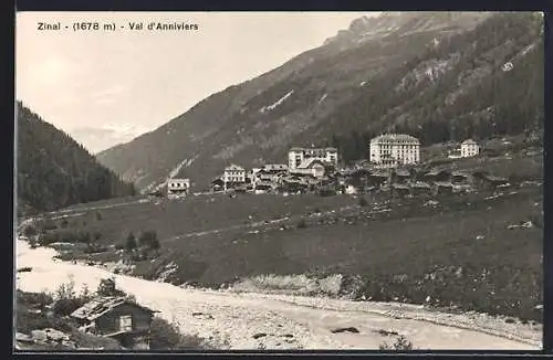 AK Zinal, Val d`Anniviers, Vue Generale